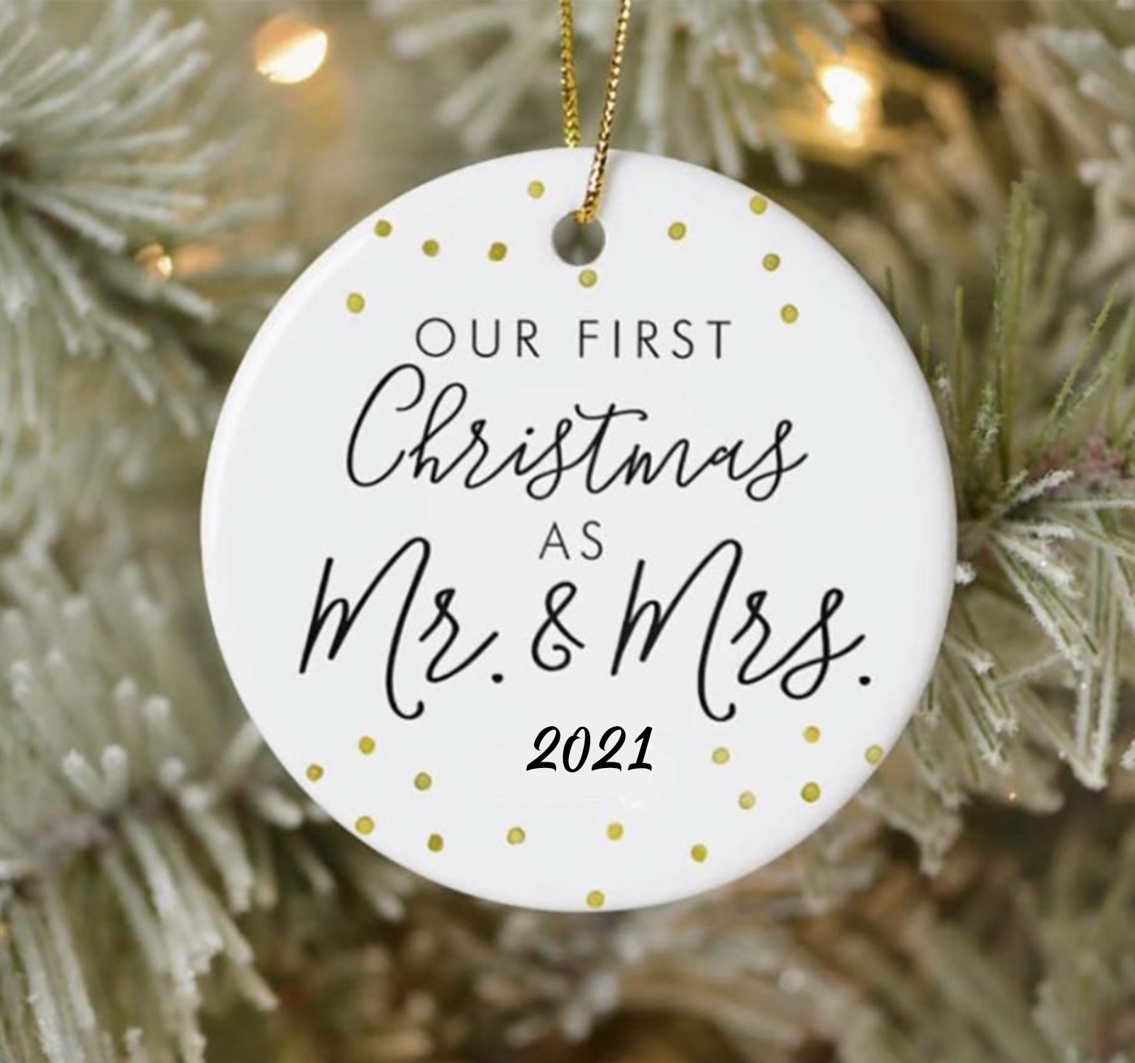 Christmas Ornaments - Ceramic - Sublimation - Double Sided
